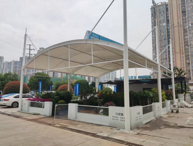 高碑店膜結(jié)構(gòu)遮陽棚
